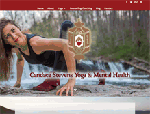 Tablet Screenshot of candacestevens.com